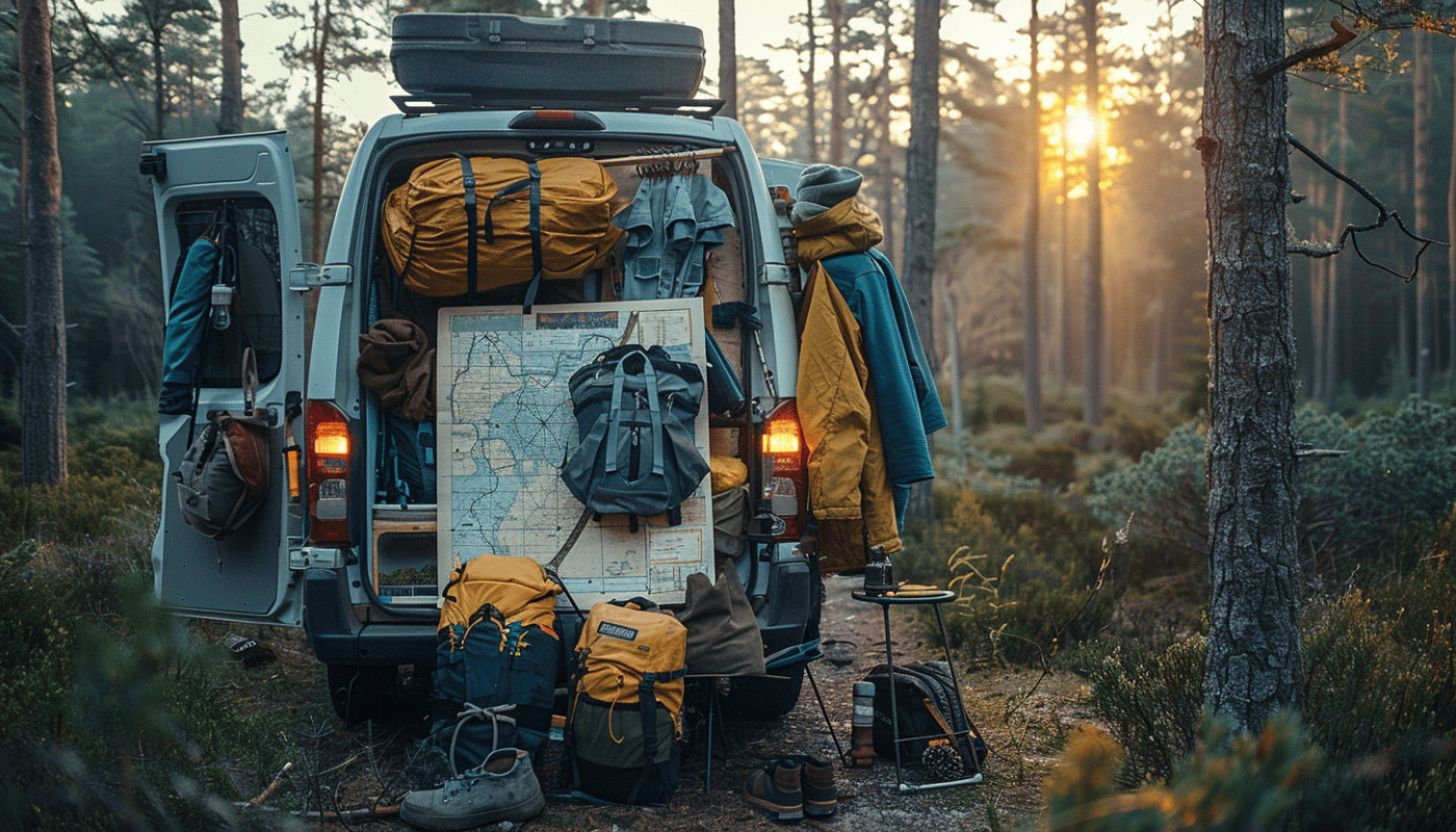 Les essentiels à emporter pour une aventure en van